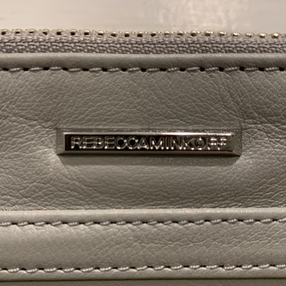 Rebecca Minkoff Grey Leather Crossbody Bag - Picture 2 of 2